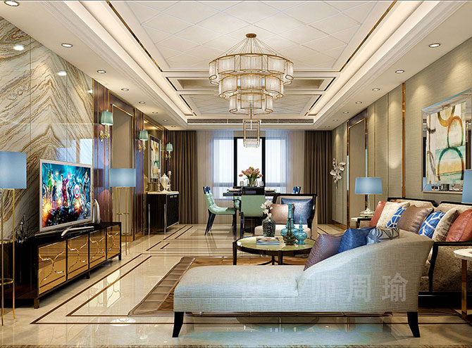 小嫩妣免费视频世纪江尚三室两厅168平装修设计效果欣赏